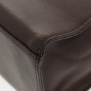 Burberrys Shoulder Bag Suede Leather Brown Auth bs19920-17