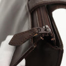 Burberrys Shoulder Bag Suede Leather Brown Auth bs19920-9