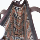 Burberrys Shoulder Bag Suede Leather Brown Auth bs19920-20