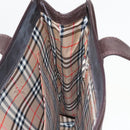 Burberrys Shoulder Bag Suede Leather Brown Auth bs19920-21