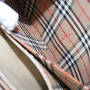 Burberrys Shoulder Bag Suede Leather Brown Auth bs19920-24