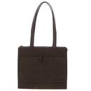 Burberrys Shoulder Bag Suede Leather Brown Auth bs19920-13