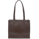 Burberrys Shoulder Bag Suede Leather Brown Auth bs19920-2