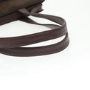 Burberrys Shoulder Bag Suede Leather Brown Auth bs19920-7