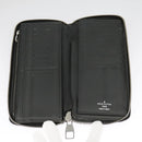 LOUIS VUITTON Damier Graphite Zippy Wallet Vertical N63095 LV Auth bs19927-8