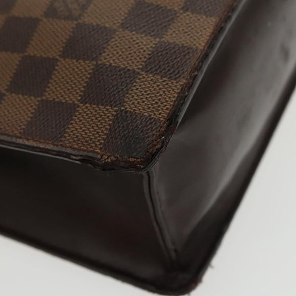 LOUIS VUITTON Damier Ebene Venice PM Hand Bag N51145 LV Auth bs19928