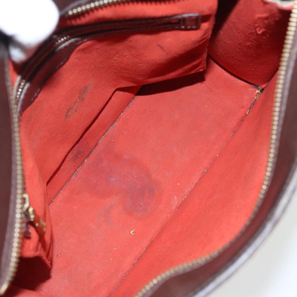 LOUIS VUITTON Damier Ebene Venice PM Hand Bag N51145 LV Auth bs19928