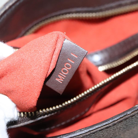 LOUIS VUITTON Damier Ebene Venice PM Hand Bag N51145 LV Auth bs19928