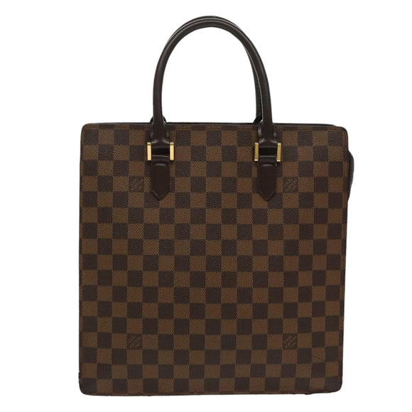 LOUIS VUITTON Damier Ebene Venice PM Hand Bag N51145 LV Auth bs19928