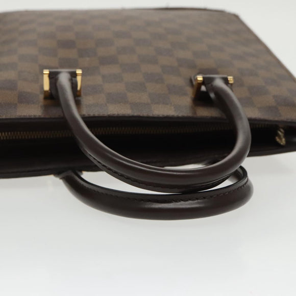 LOUIS VUITTON Damier Ebene Venice PM Hand Bag N51145 LV Auth bs19928