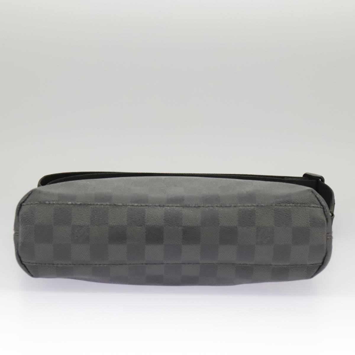 LOUIS VUITTON Damier Graphite Mick PM Shoulder Bag N40003 LV Auth bs19945