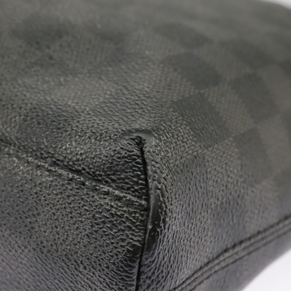 LOUIS VUITTON Damier Graphite Mick PM Shoulder Bag N40003 LV Auth bs19945