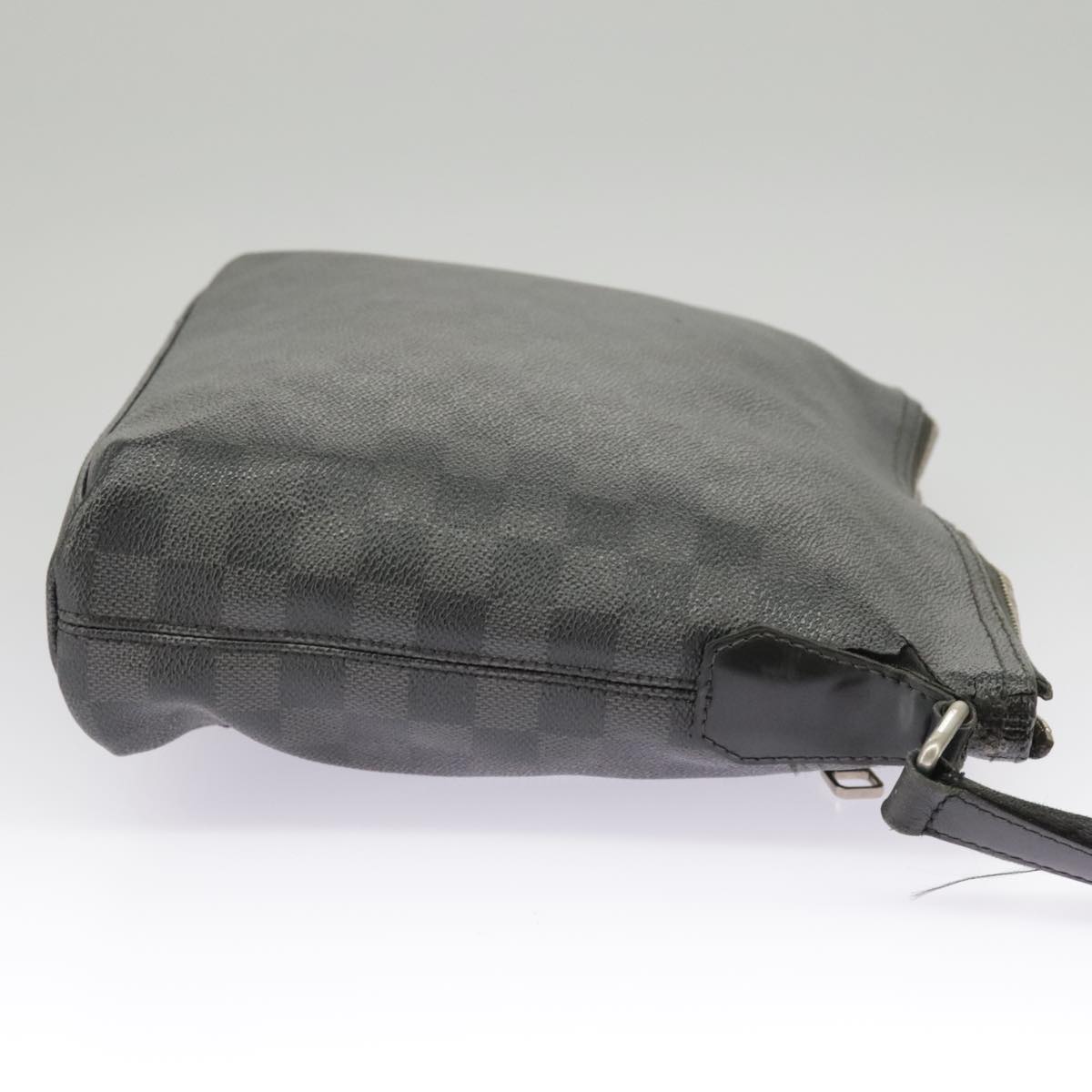 LOUIS VUITTON Damier Graphite Mick PM Shoulder Bag N40003 LV Auth bs19945