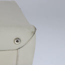 LOUIS VUITTON Naxos Cabas Hand Bag Leather White M95887 LV Auth bs19946-14