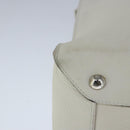 LOUIS VUITTON Naxos Cabas Hand Bag Leather White M95887 LV Auth bs19946-15