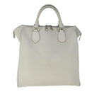 LOUIS VUITTON Naxos Cabas Hand Bag Leather White M95887 LV Auth bs19946-13