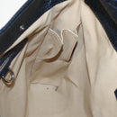 LOUIS VUITTON Covervale Hand Bag Wool Navy M95241 LV Auth bs19947-19