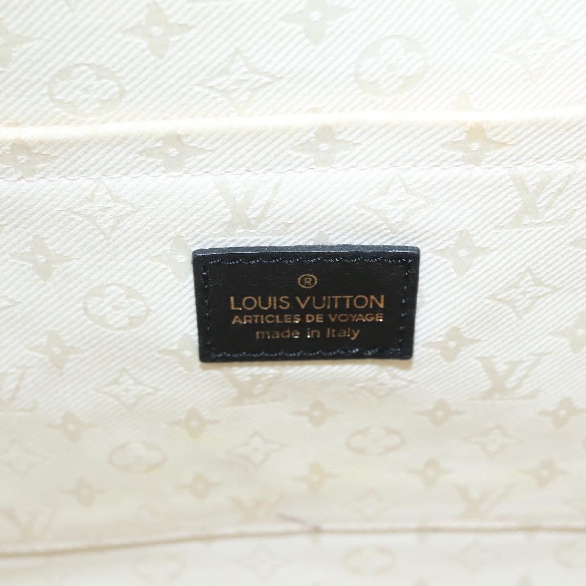 LOUIS VUITTON Cruise line Artikurda Voyage Bag Canvas Gray M92806 Auth bs19949