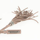 SAINT LAURENT Waist Pouch Leather Pink Black Silver Auth bs19957-9