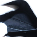 SAINT LAURENT Waist Pouch Leather Pink Black Silver Auth bs19957-23