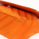 BALENCIAGA Chain BB Round Shoulder Bag Nylon Orange 501681 Auth bs19960V-14