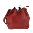 LOUIS VUITTON Epi Petit Noe Shoulder Bag Red M44107 LV Auth bs19972-1
