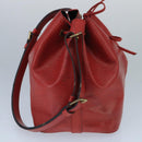LOUIS VUITTON Epi Petit Noe Shoulder Bag Red M44107 LV Auth bs19972-4
