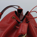 LOUIS VUITTON Epi Petit Noe Shoulder Bag Red M44107 LV Auth bs19972-6