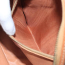 CELINE Macadam Canvas Shoulder Bag PVC Leather Brown Gold Auth bs19980-18