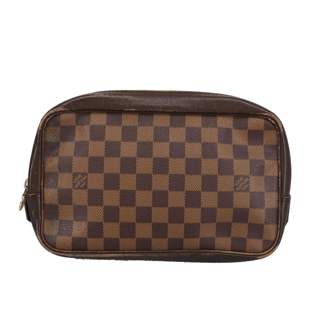 LOUIS VUITTON Damier Ebene Trousse Toilette 25 Clutch Bag N47624 LV Auth bs19992 - 0