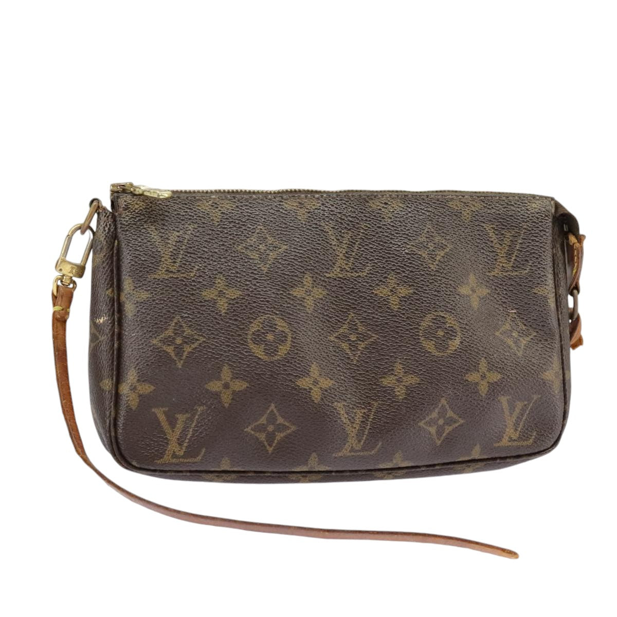 LOUIS VUITTON Monogram Pochette Accessoires Pouch M51980 LV Auth bs19993