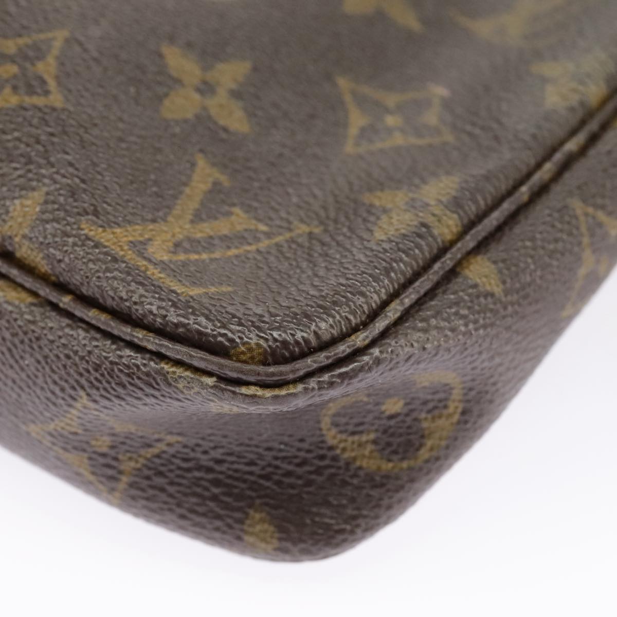 LOUIS VUITTON Monogram Pochette Accessoires Pouch M51980 LV Auth bs19993