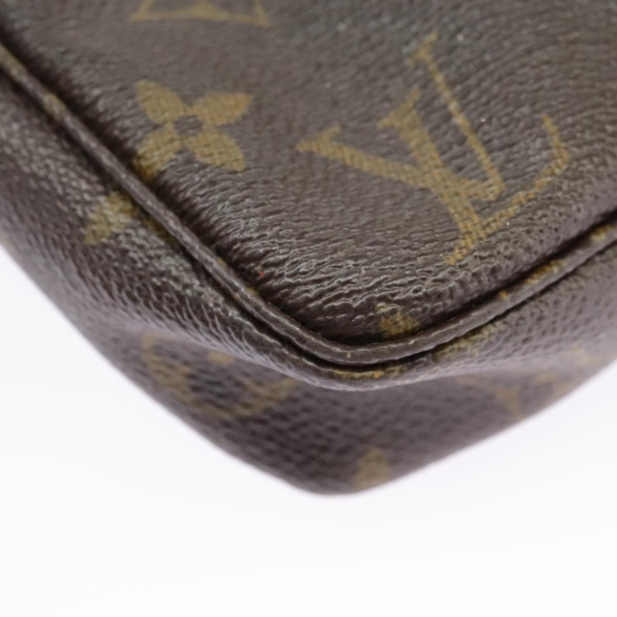 LOUIS VUITTON Monogram Pochette Accessoires Pouch M51980 LV Auth bs19993