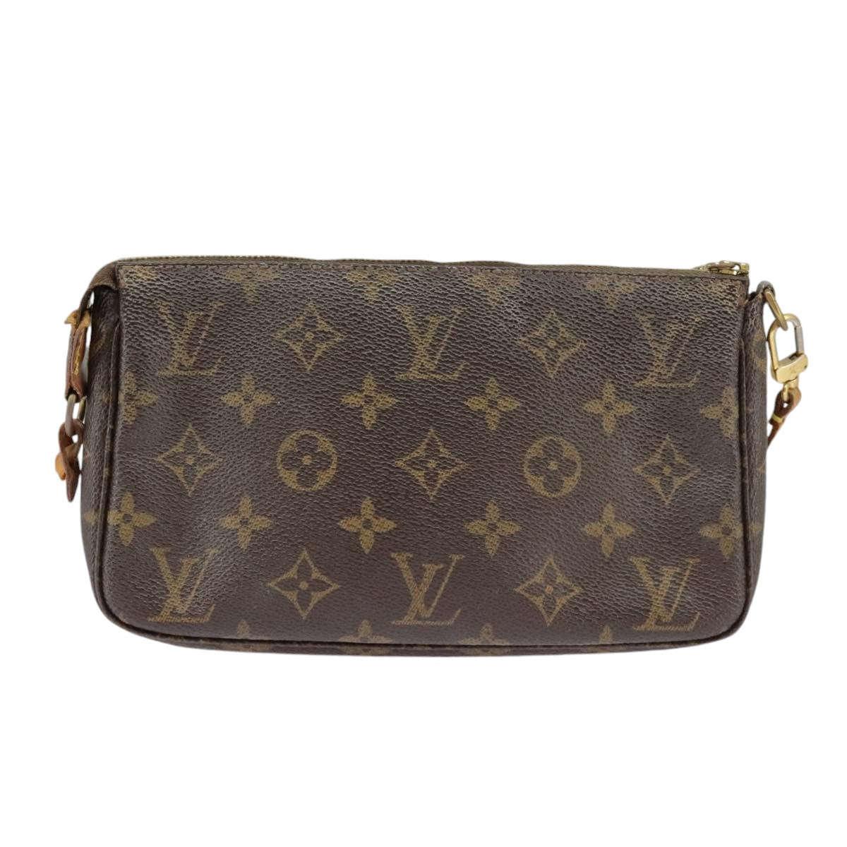 LOUIS VUITTON Monogram Pochette Accessoires Pouch M51980 LV Auth bs19993 - 0