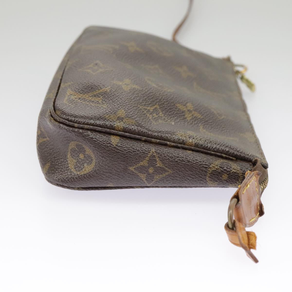 LOUIS VUITTON Monogram Pochette Accessoires Pouch M51980 LV Auth bs19993