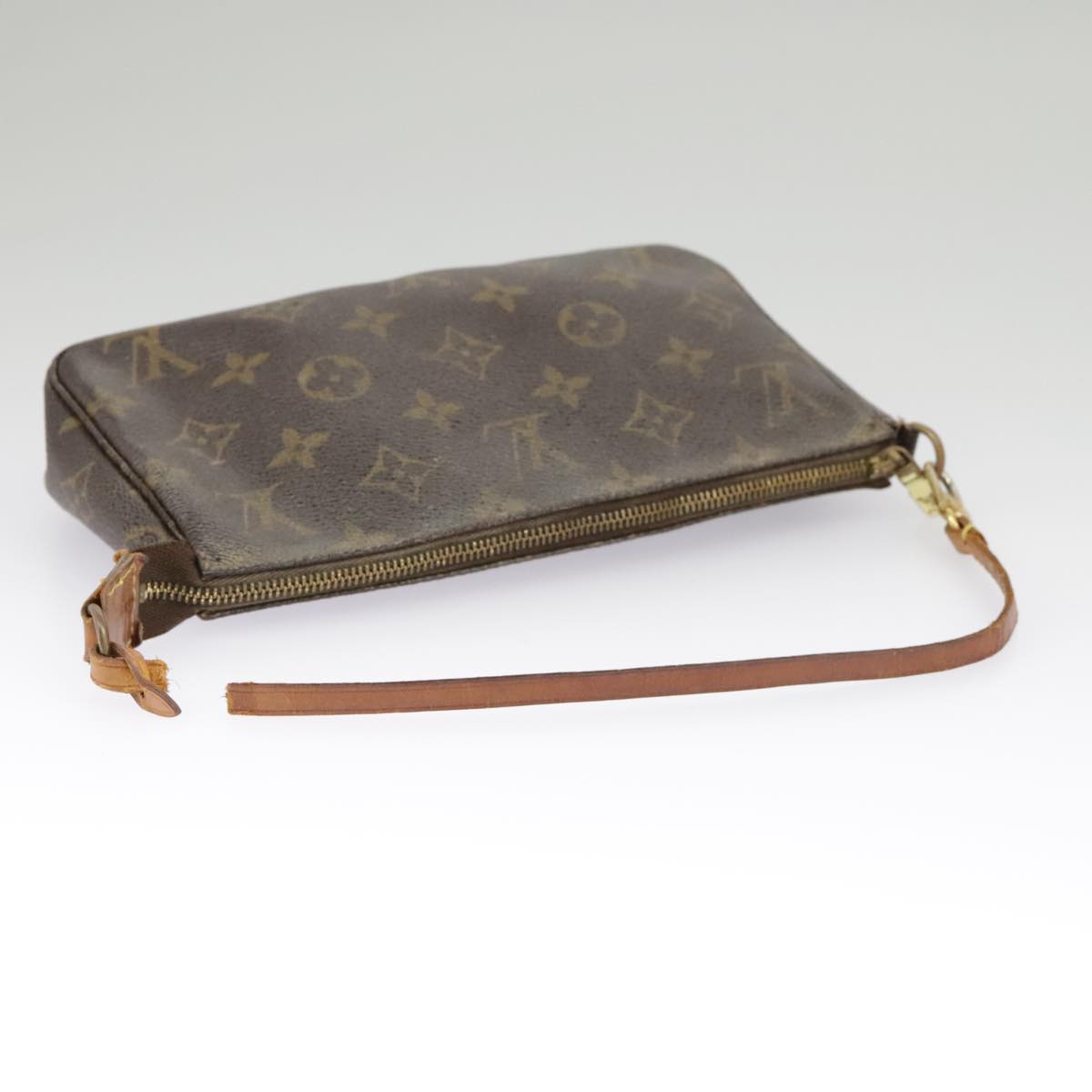 LOUIS VUITTON Monogram Pochette Accessoires Pouch M51980 LV Auth bs19993