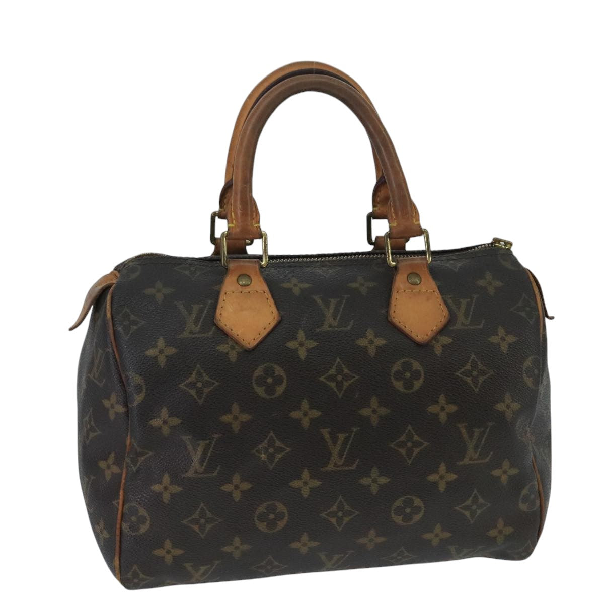 LOUIS VUITTON Monogram Speedy 25 Hand Bag M41528 LV Auth bs19995