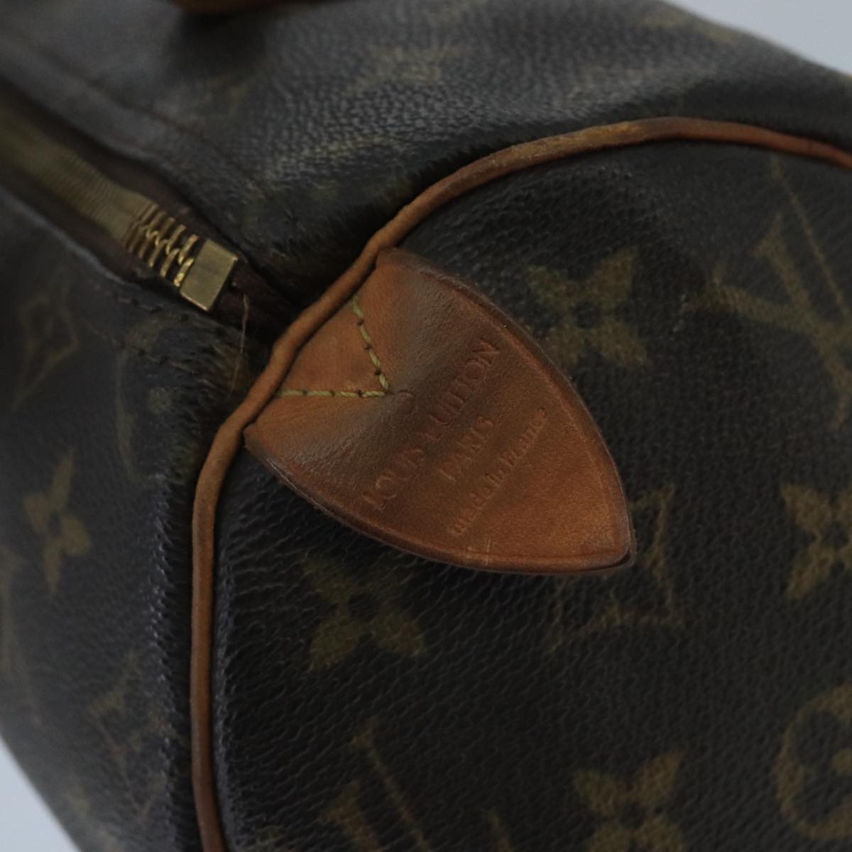 LOUIS VUITTON Monogram Speedy 25 Hand Bag M41528 LV Auth bs19995