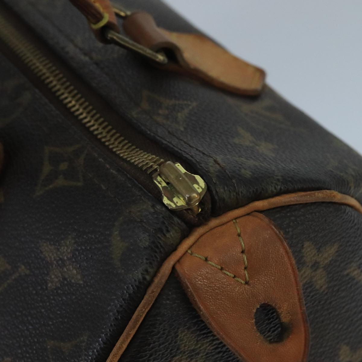 LOUIS VUITTON Monogram Speedy 25 Hand Bag M41528 LV Auth bs19995