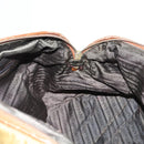 PRADA Chain Hand Bag Nylon Beige Gold Auth bs19999-20