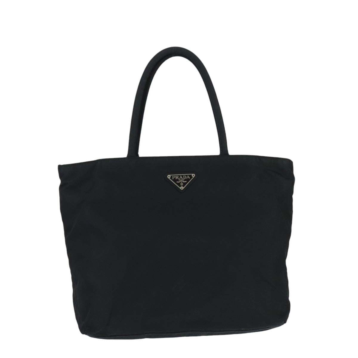 PRADA Hand Bag Nylon Black Auth bs20003