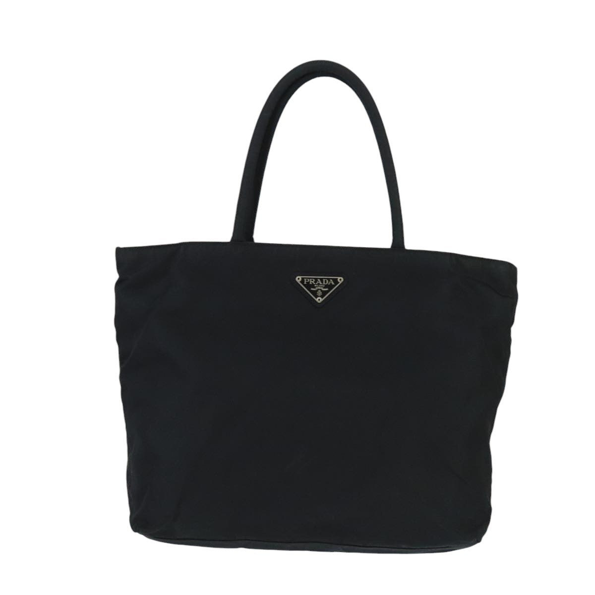 PRADA Hand Bag Nylon Black Auth bs20003