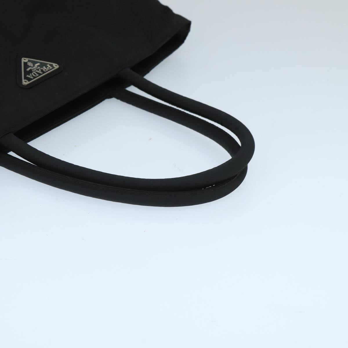 PRADA Hand Bag Nylon Black Auth bs20003