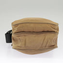 PRADA Shoulder Bag Nylon Beige Auth bs20005-5