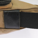 PRADA Shoulder Bag Nylon Beige Auth bs20005-19