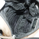 PRADA Shoulder Bag Nylon Beige Auth bs20005-11