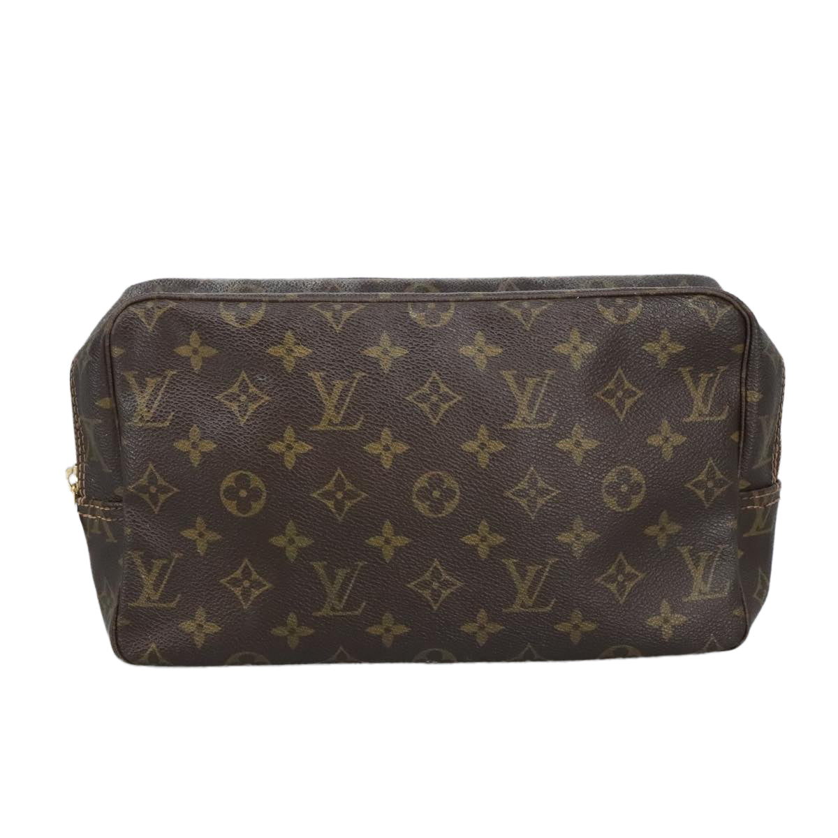 LOUIS VUITTON Monogram Trousse Toilette 28 Clutch Bag M47522 LV Auth bs20012