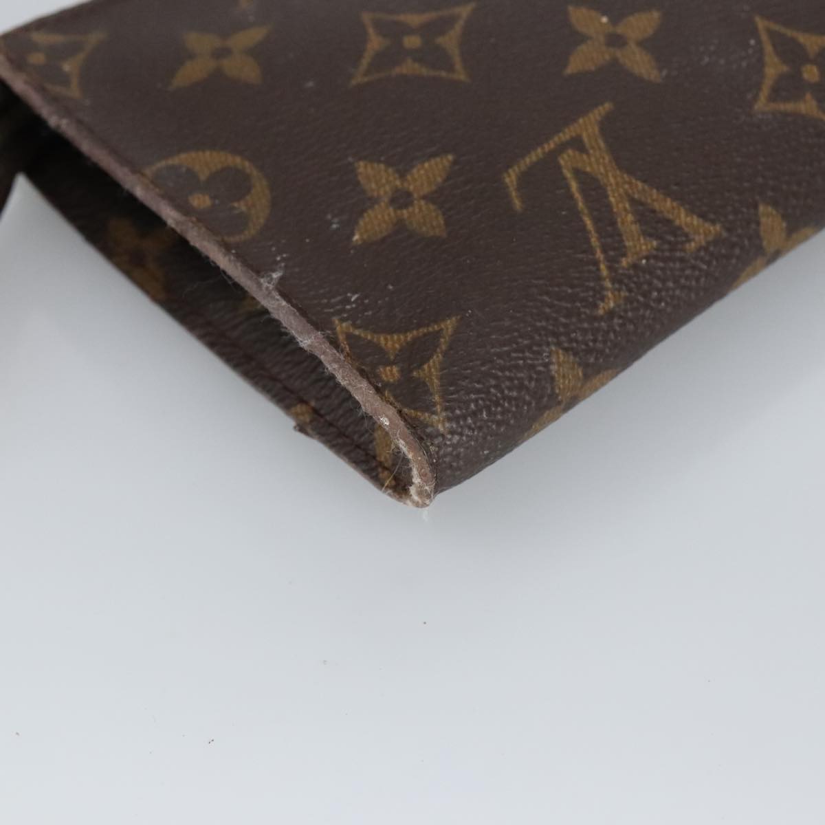 LOUIS VUITTON Monogram Bucket PM Accessory Pouch LV Auth bs20015