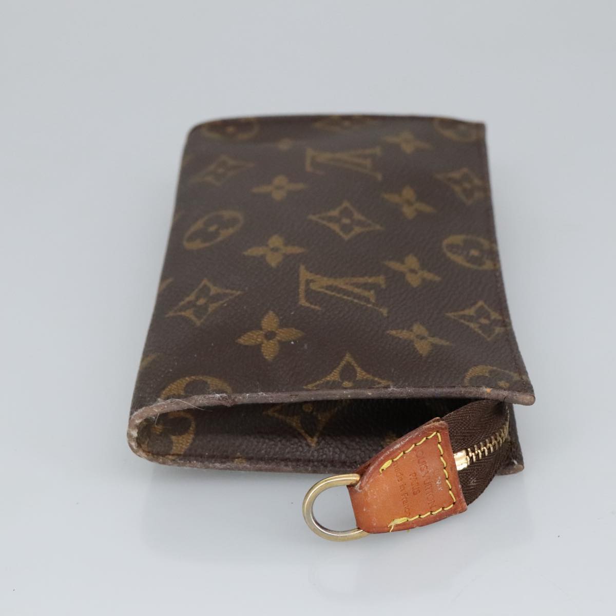 LOUIS VUITTON Monogram Bucket PM Accessory Pouch LV Auth bs20015