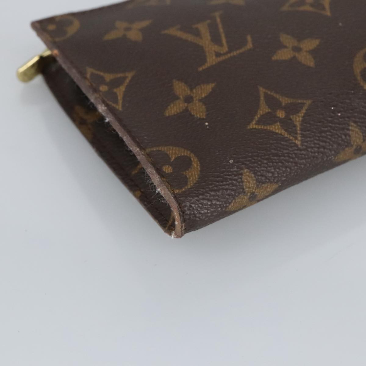 LOUIS VUITTON Monogram Bucket PM Accessory Pouch LV Auth bs20015